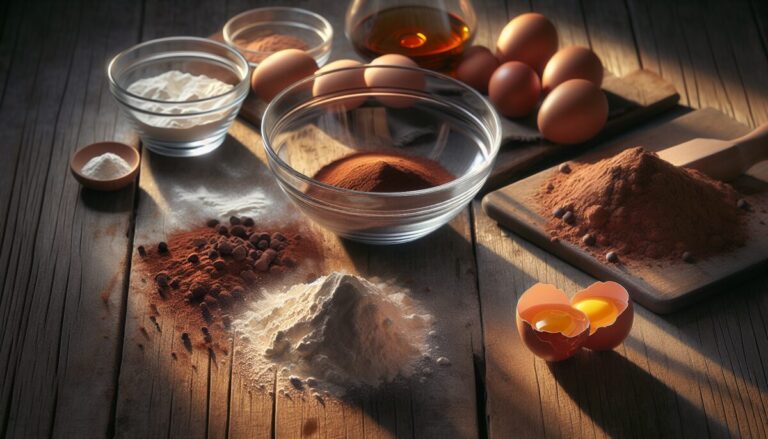 Pan di Spagna al cacao preparato con amore dalle nonne