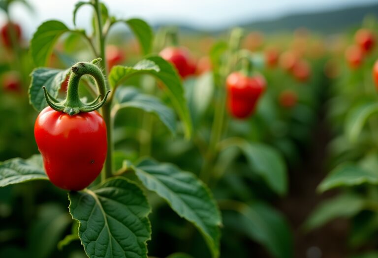 Paprica ungherese in polvere e piatti tradizionali