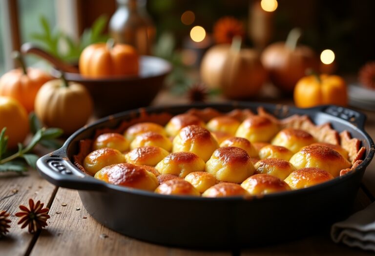 Pere cotte al forno con spezie e zucchero di canna