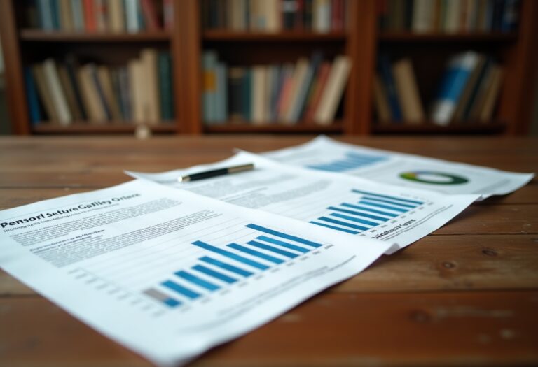 Grafico sulla pianificazione previdenziale in Italia