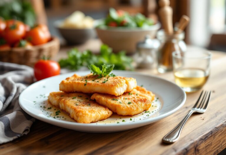 Filetti di baccalà fritto croccanti e dorati