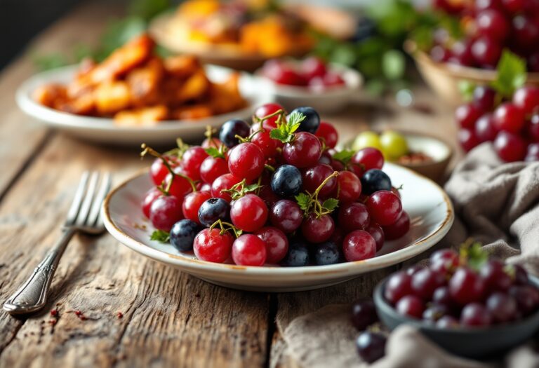 Deliziose ricette con l'uva per l'autunno