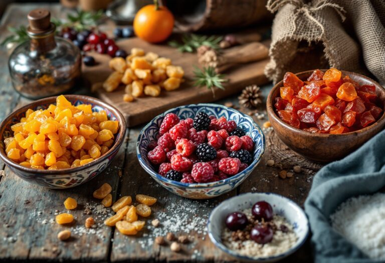 Zelten, dolce tipico del Trentino Alto Adige con frutta secca