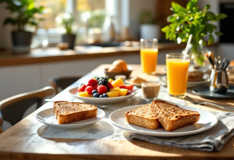 Alternativa sana per una colazione nutriente e gustosa