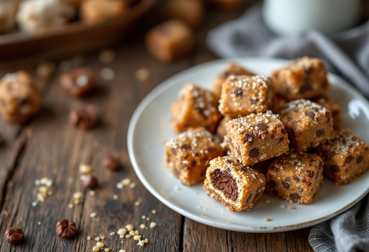 Baci di dama, dolci tipici piemontesi con nocciole