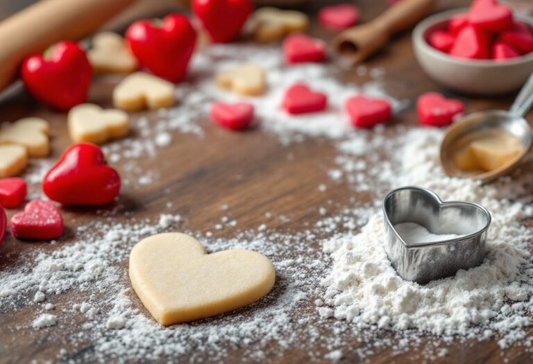 Deliziosi biscotti decorati per San Valentino