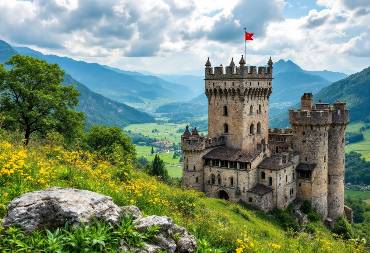 Gioco della caccia all'indizio a Castel Valer