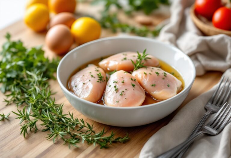 Petti di pollo cucinati in modo sano e gustoso