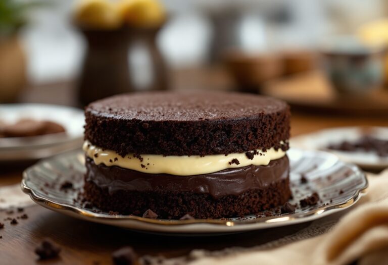 Tortino al cioccolato caldo con cuore morbido